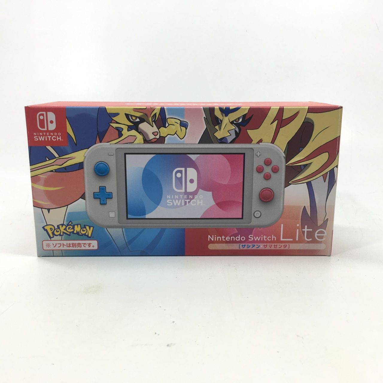 01w-2322 〇 Nintendo Switch Lite本体 ザシアン・ザマゼンタ スイッチ 