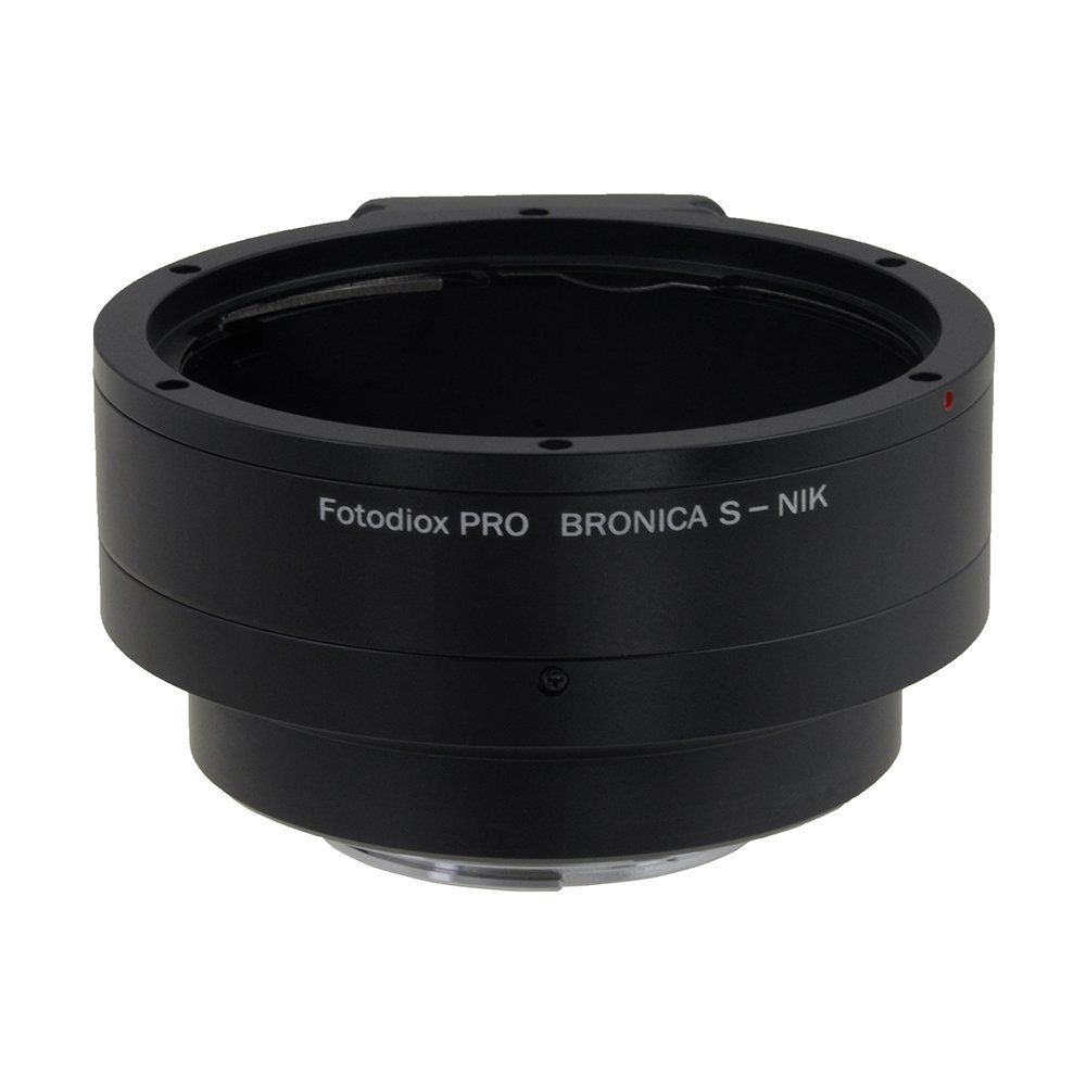 Fotodiox Pro Lens Mount Adapter Compatible with Bronica S Lenses to fit Nikon F-Mount Cameras