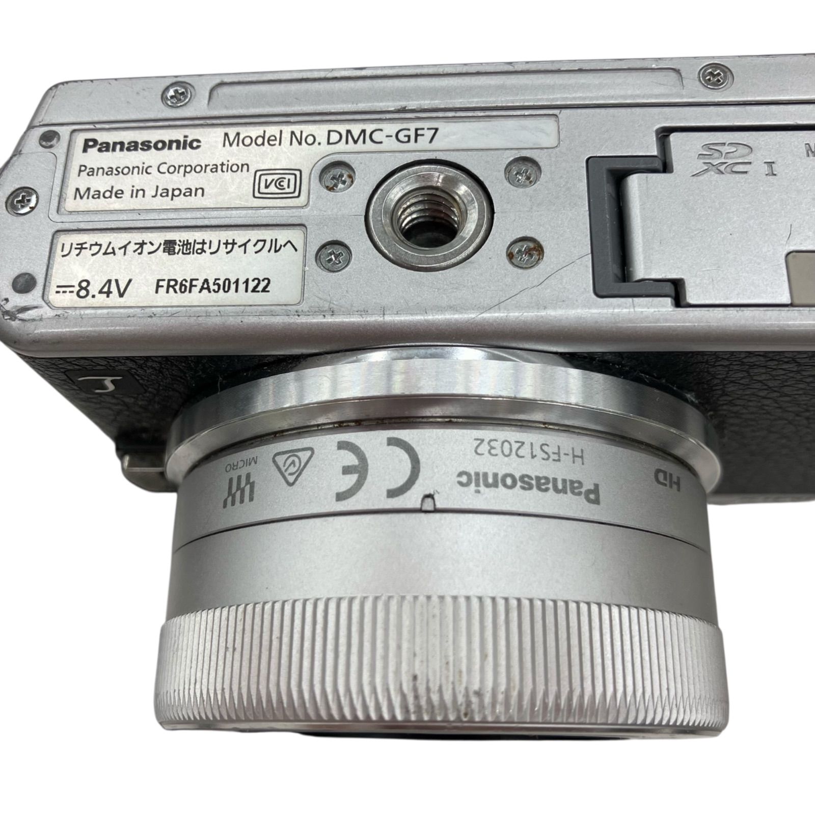 186000 現状品 Panasonic LUMIX DMC‐GF7 ブラック12-32 0.2m/0.66ft 35