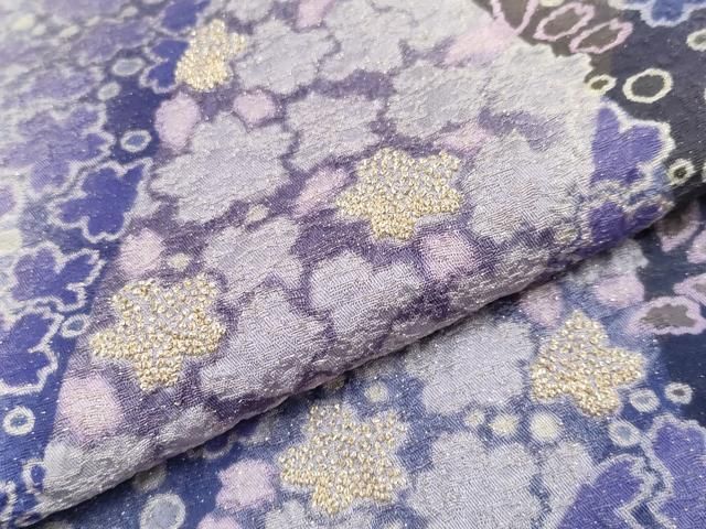 平和屋本店□極上 十日町 名門 滝泰謹製 中国三大刺繍 相良刺繍 訪問着