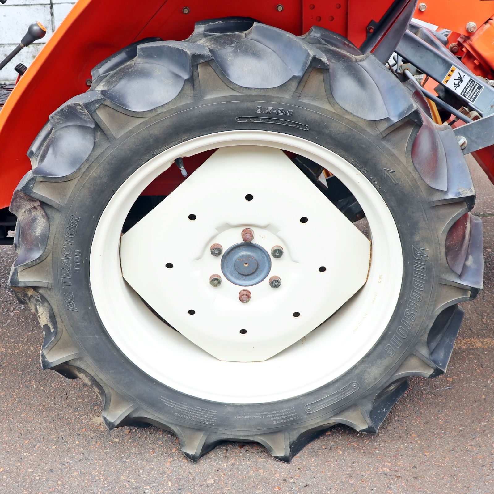 新潟発 クボタ トラクター GL240 RL7G ロータリーセット 24馬力