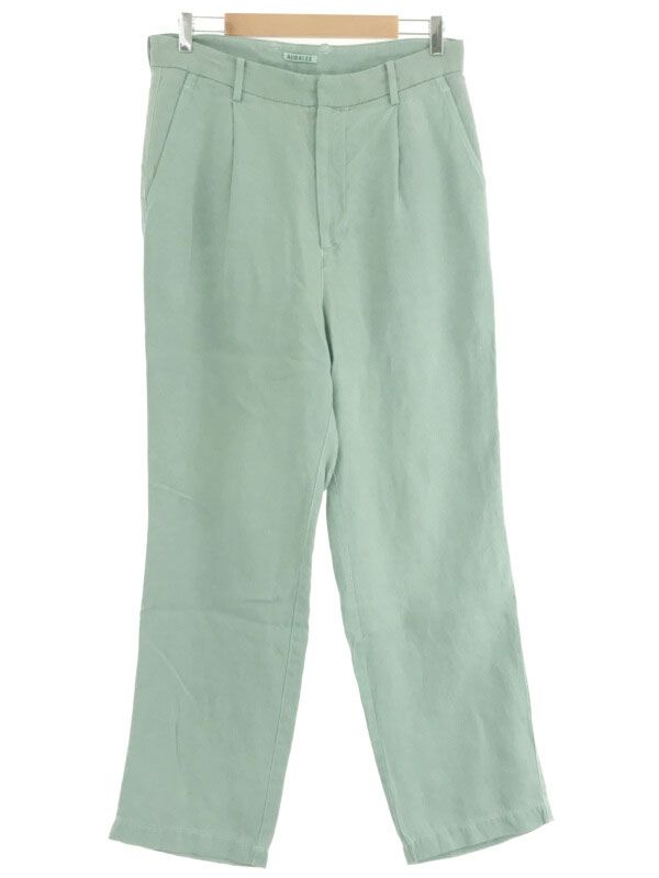 AURALEE オーラリー 22SS WASHI DUCK CANVAS SLACKS 和紙