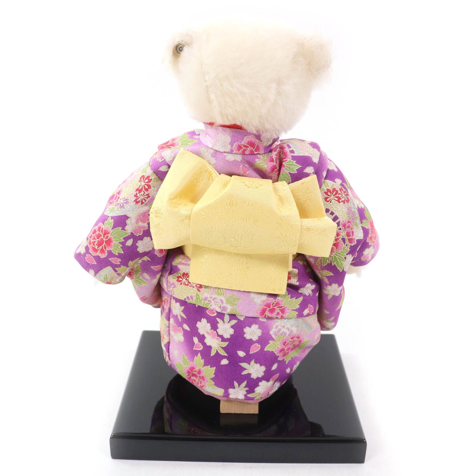 美品☆Steiff シュタイフ 677380 市松 牡丹 2012年 日本限定