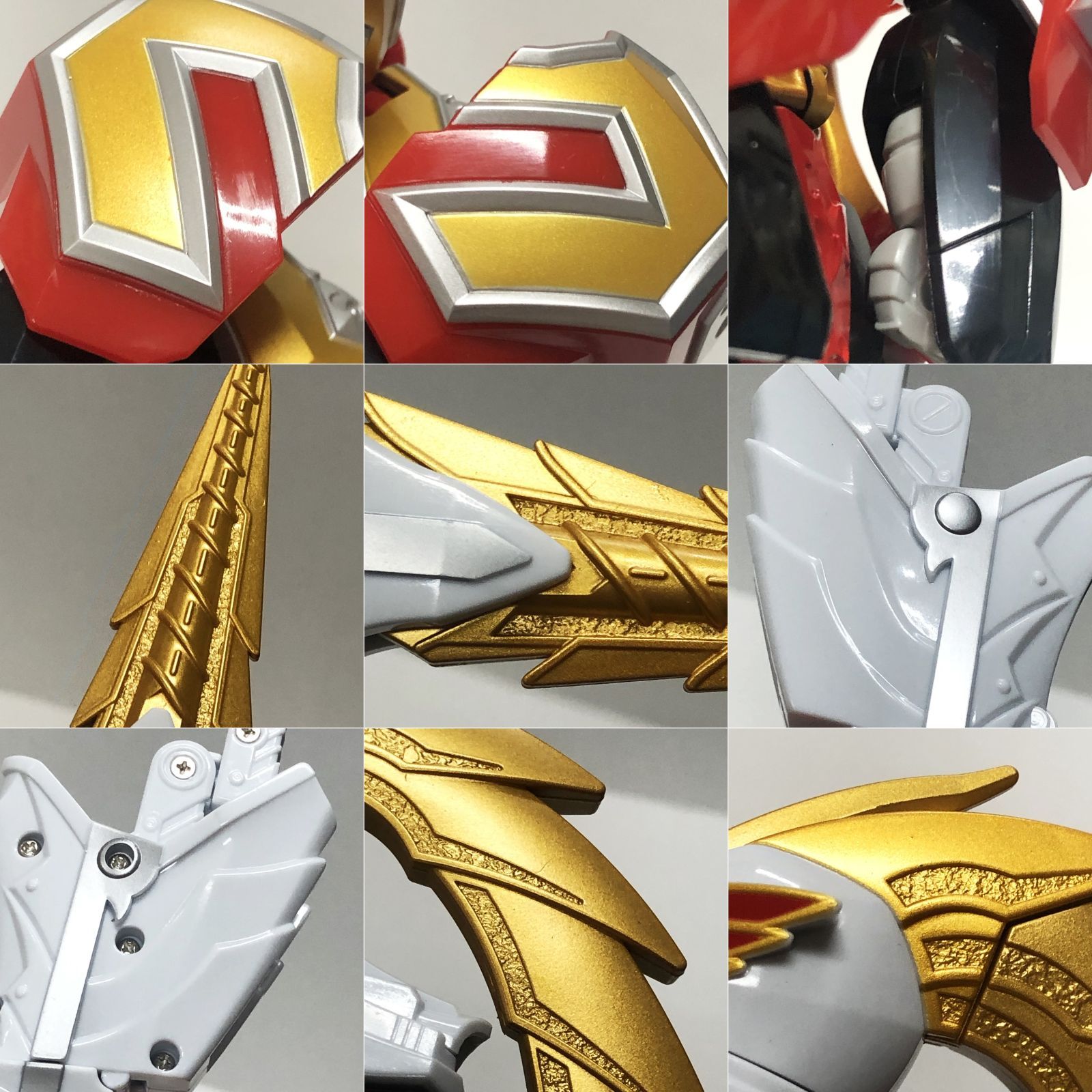 バンダイアメリカ☆未使用品パワーレンジャーサムライフィギュア7体