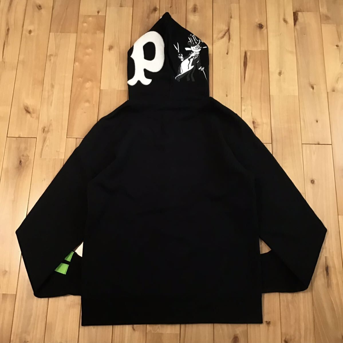 パンダ パーカー Lサイズ panda full zip hoodie a bathing ape BAPE 