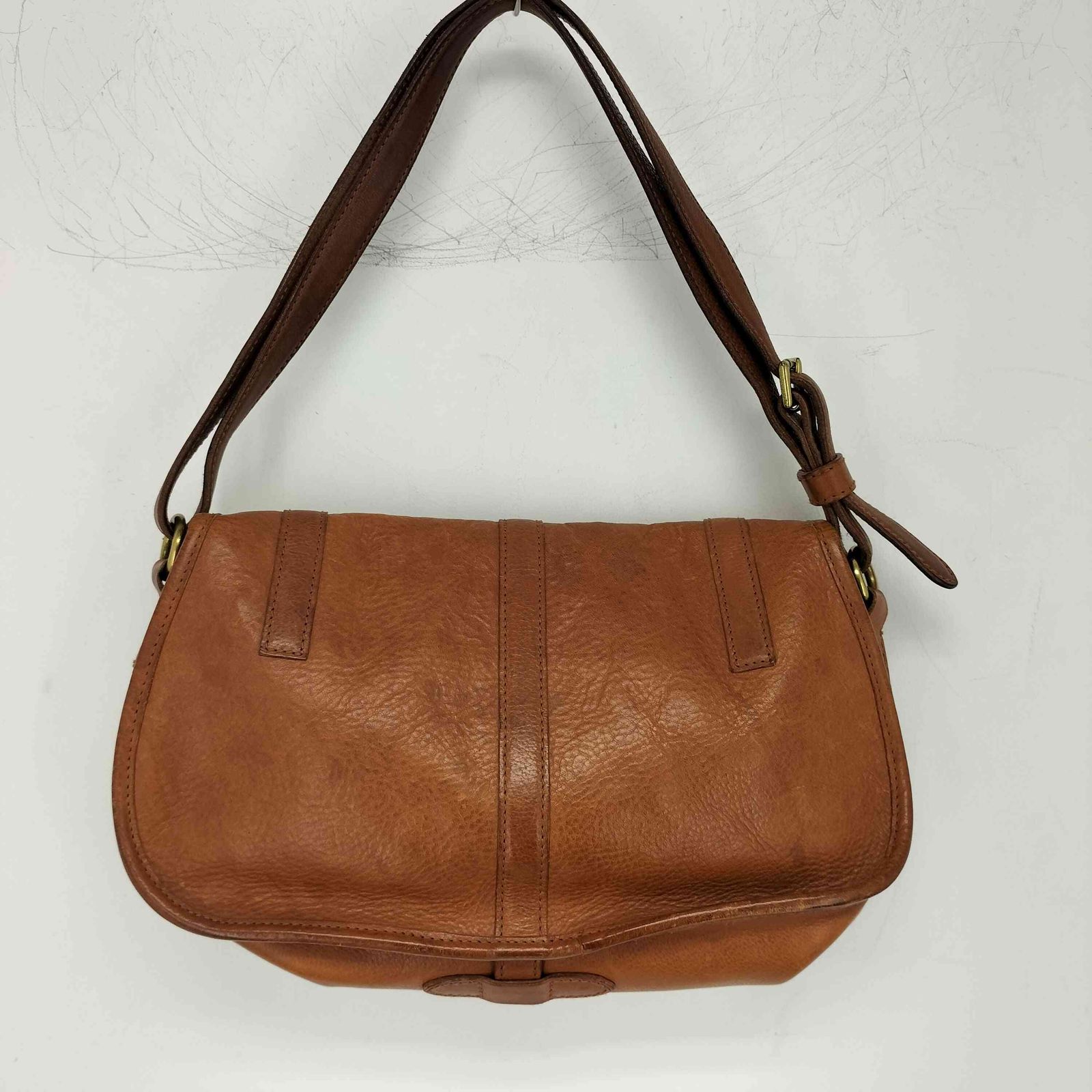 美品! RALPH LAURENラルフローレン オールレザー ショルダーバッグ Ralph Lauren - ラルフローレン／RALPH LAUREN バッグ