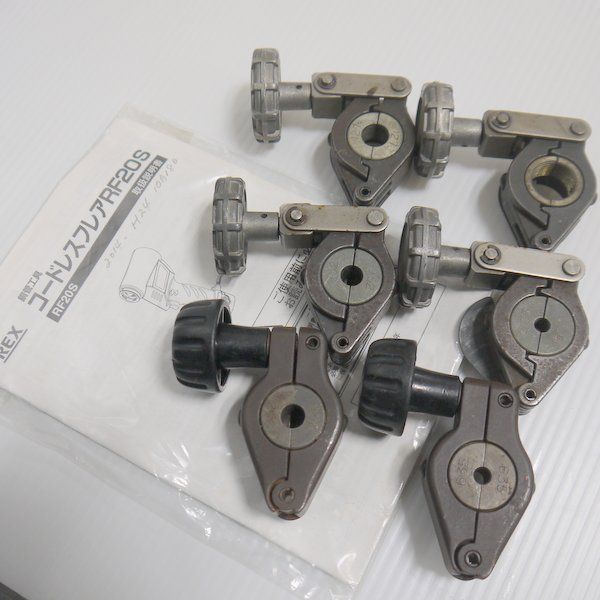 REX コードレスフレア RF20S フレアツール 充電式 銅管工具 銅管 REX コードレスフレア RF20S フレアツール 充電式 銅管工具 銅管