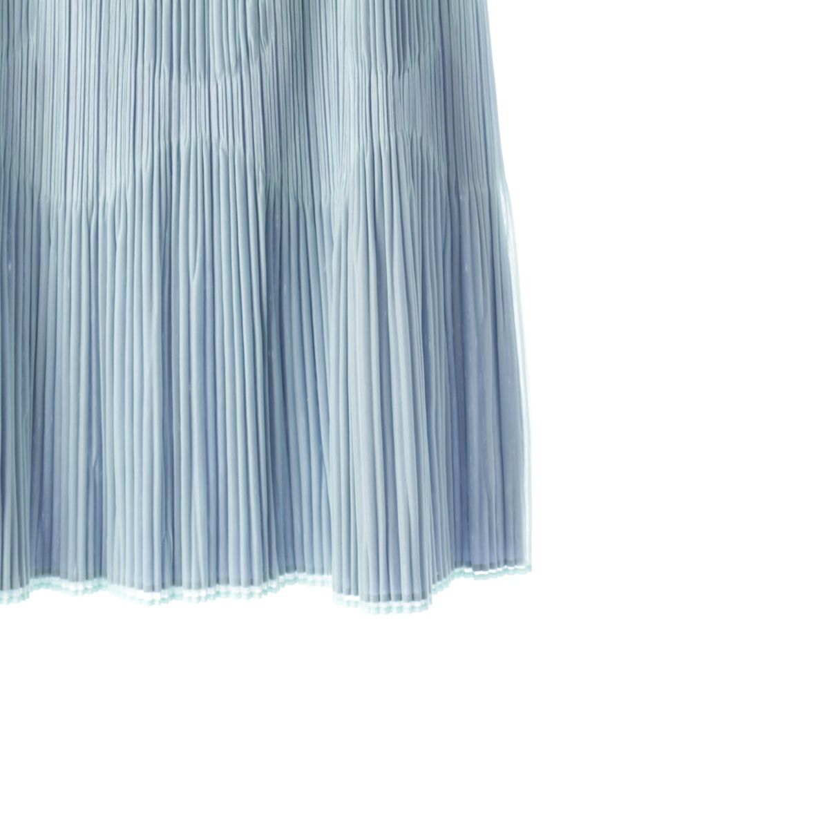 プリーツプリーズ イッセイミヤケ レイヤード ドット柄 ロング  