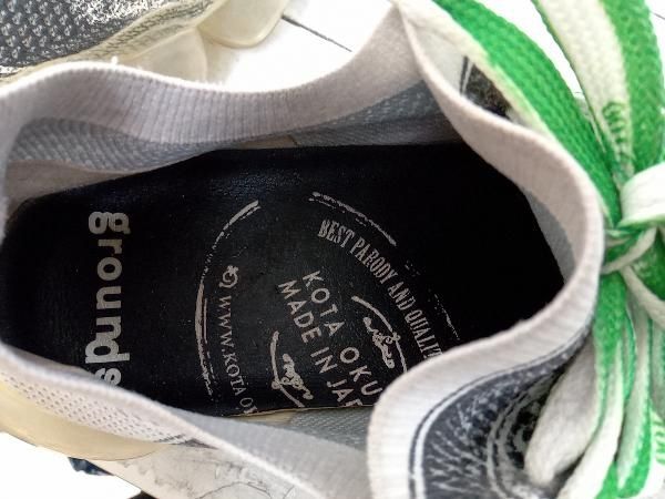 スニーカー GROUNDS KOTA OKUDA/ドル紙幣プリント スニーカー 27