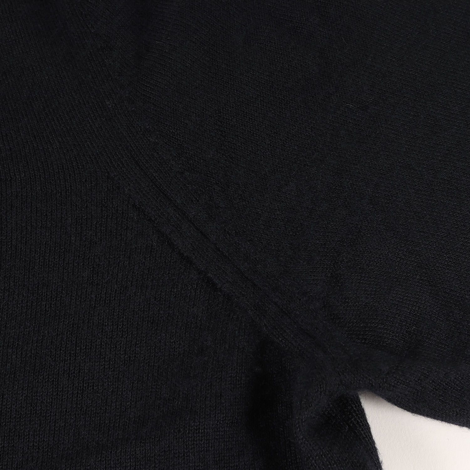超美品Giorgio Armani 濃紺ニット 50 GIORGIO ARMANI ジョルジオアルマーニ ニット サイズ:50 近年