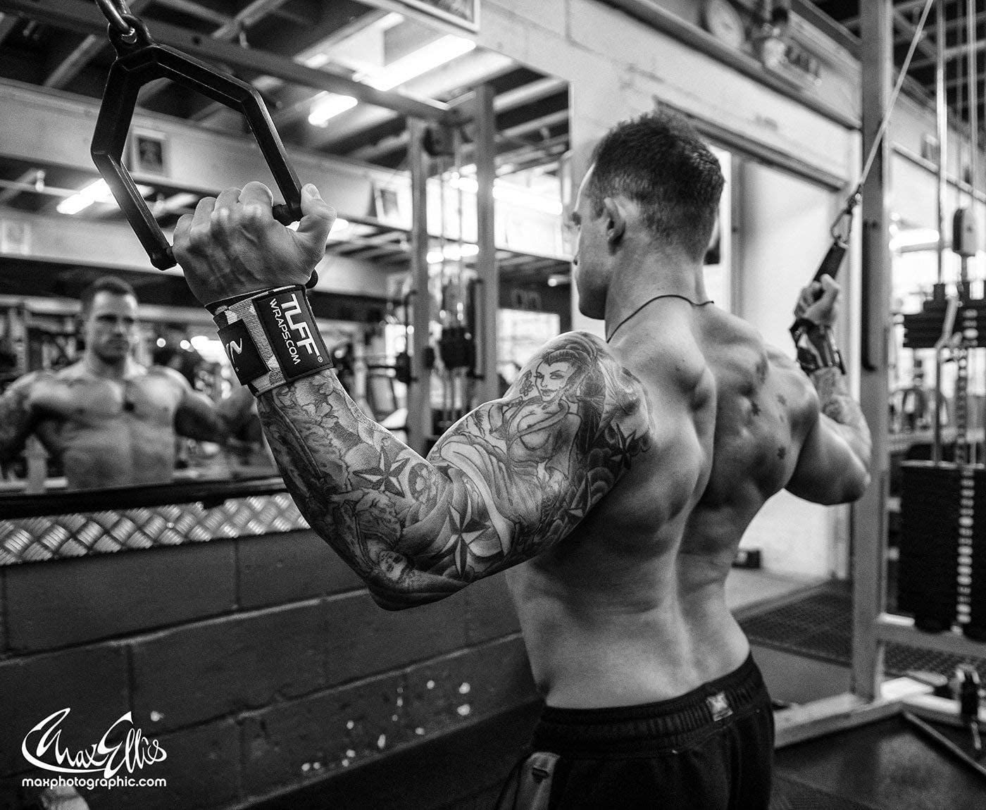 筋トレ用手首固定サポーター Wraps