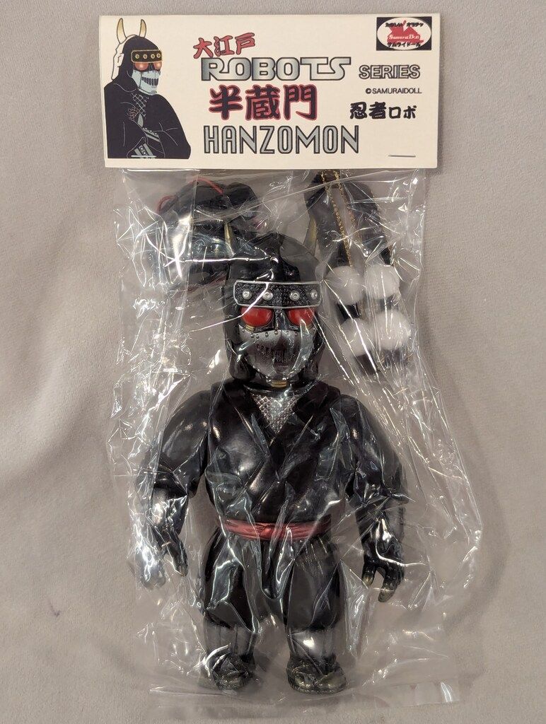 Samuraidoll ソフビ 半蔵門 鬼羅右衛門 大江戸ROBOTS 鴉天狗 Samuraidoll 大江戸ROBOTS 鬼羅右衛門 Samuraidoll 大江戸ROBOTS 鬼羅