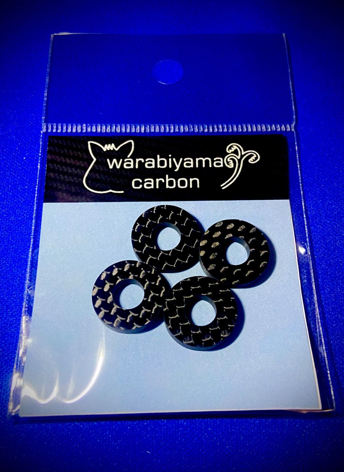 ドライカーボン カーボンアーバー 厚み3.0 M6（φ6.0） 釣り 自作ロッド