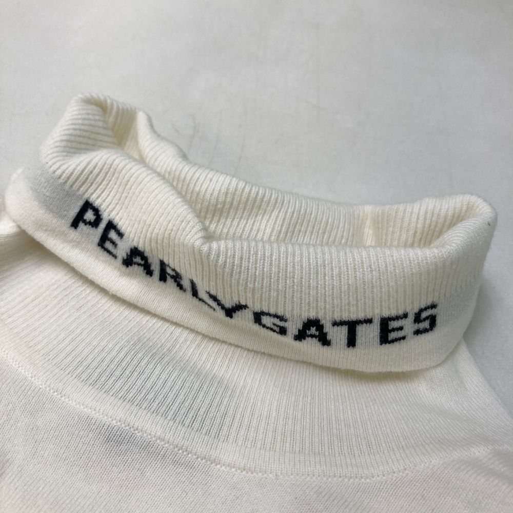 サイズ：2 PEARLY GATES パーリーゲイツ タートルネック ニット