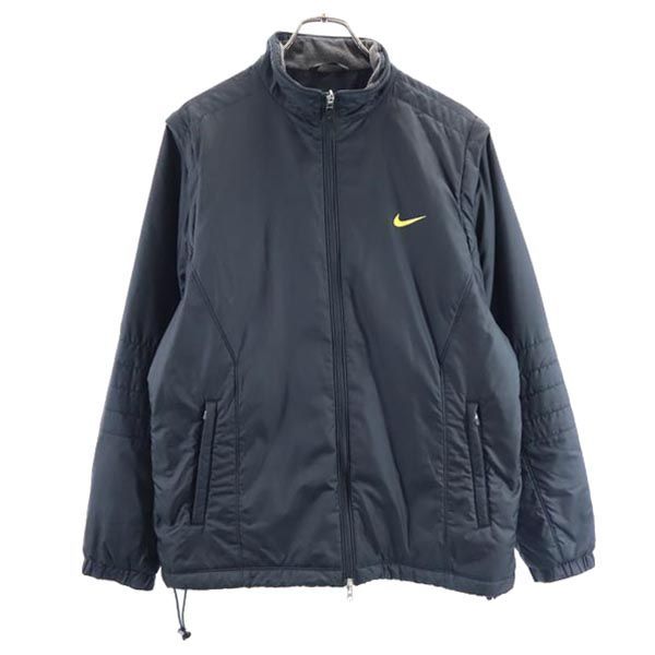 ナイキ ゴルフ 2way 中綿 ジャケット L 黒 NIKE GOLF ベスト メンズ