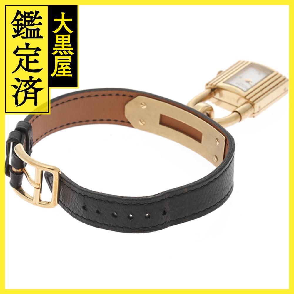 HERMES エルメス ケリーウォッチ KE1.201 GP/革 【436】2148103630149