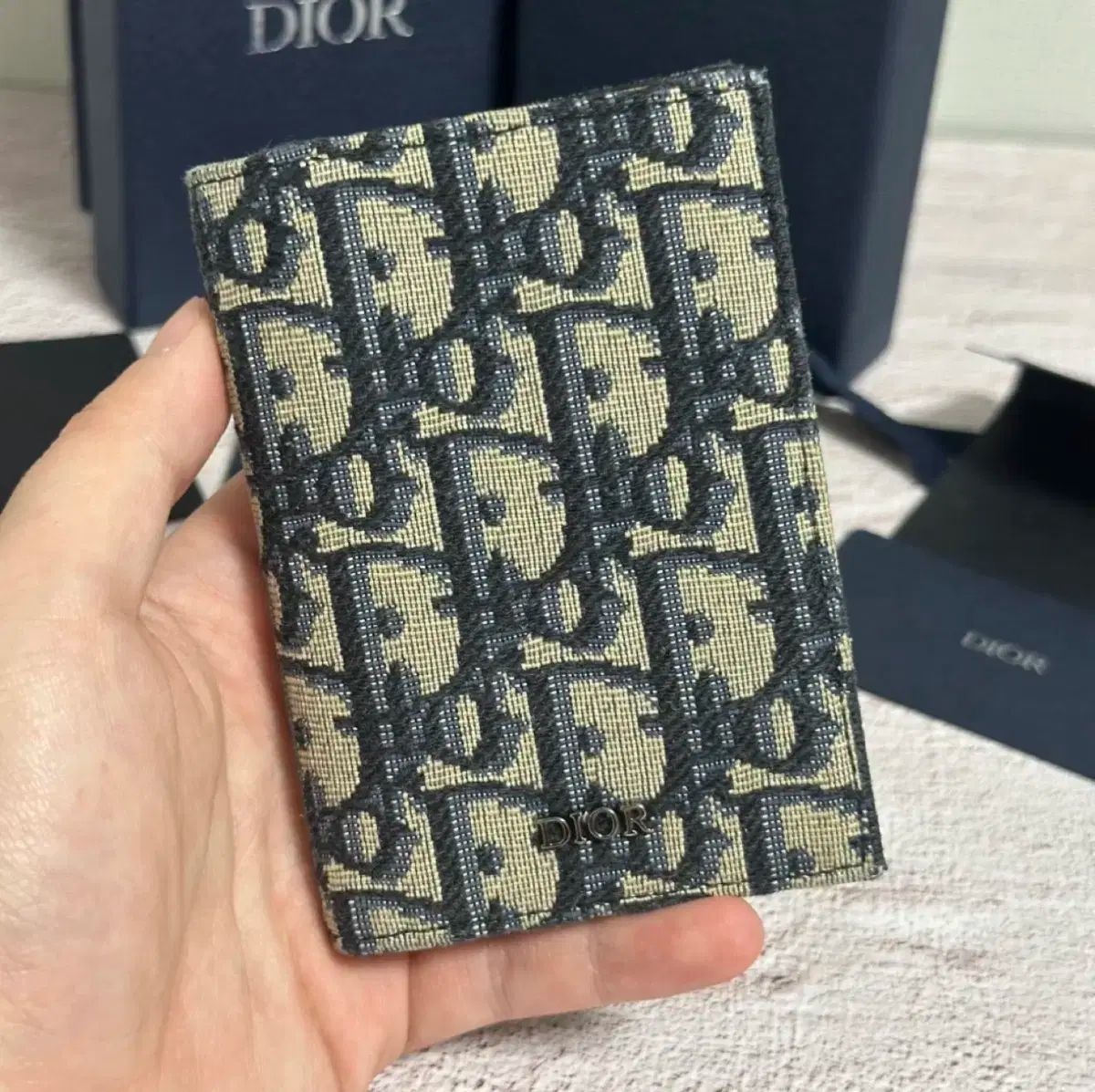 付属品完備 Dior(ディオール) オブリーク オーガナイザー カード 