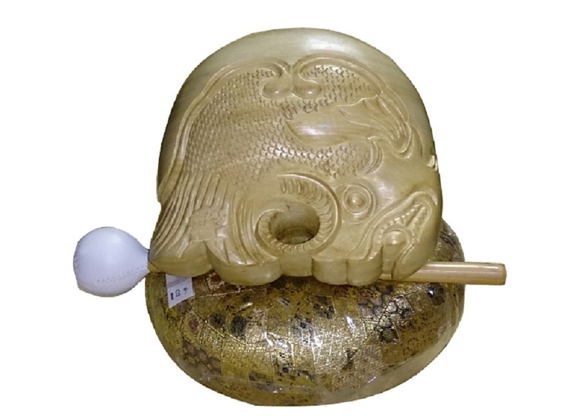 8寸聲木魚セット 上品