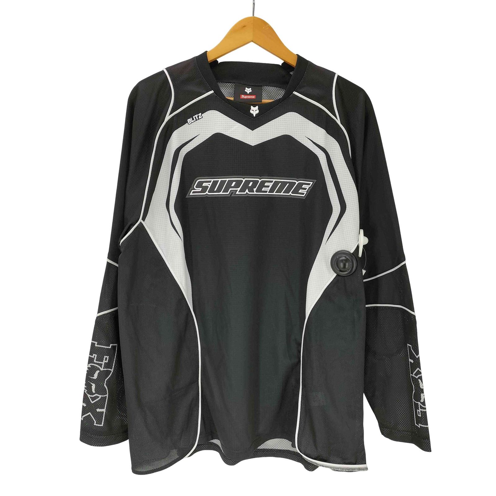 シュプリーム Supreme 23AW Moto Jersey Top モーター ジャージ トップス ゲーム シャツ メンズ import L
