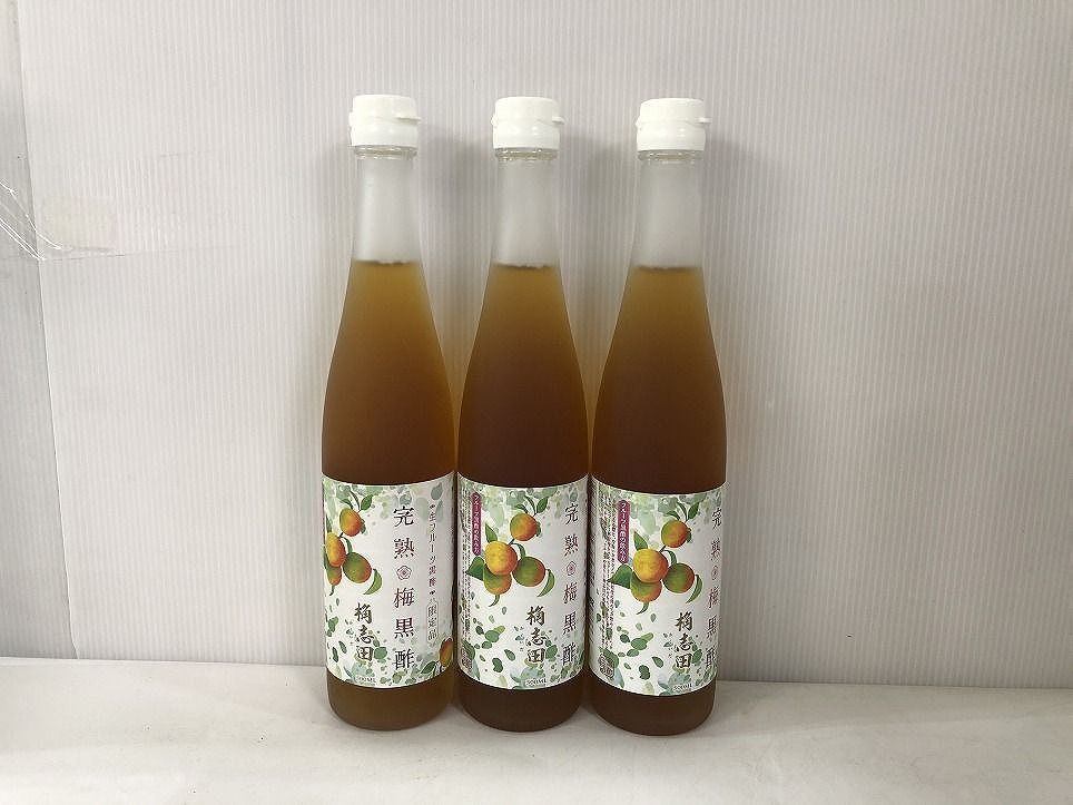 未開栓 福山黒酢