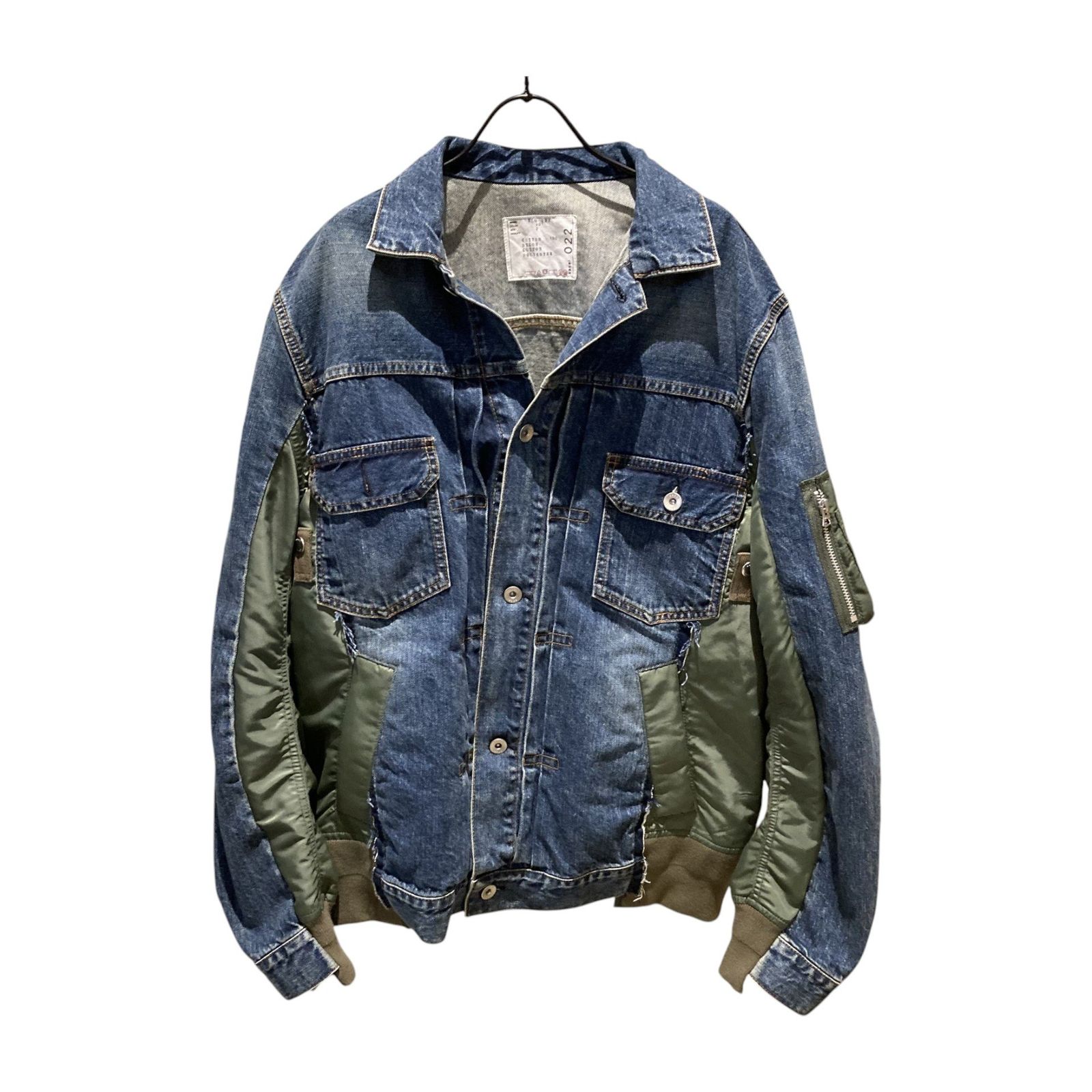 sacai (サカイ) ①③ SCM-022 Denim x MA-1 Jacket メンズ