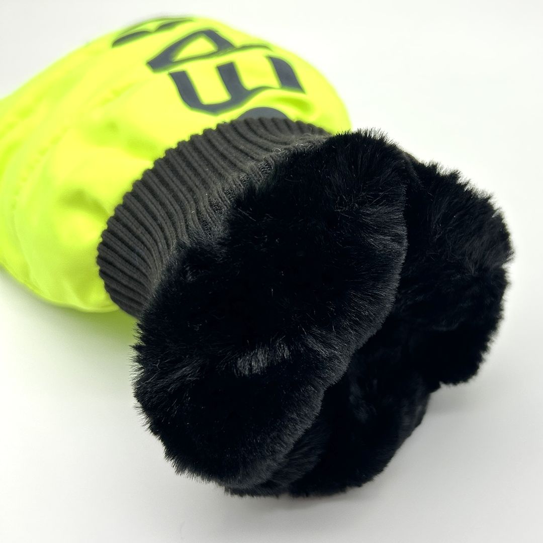 パーリーゲイツ 防寒ミトン 手袋 ネオンカラー グリーン系 - メルカリ