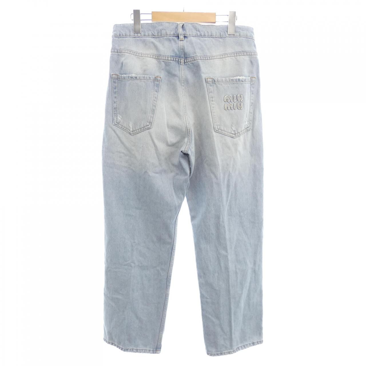 ミュウミュウ MIU MIU GWP438 11D8 ジーンズ
