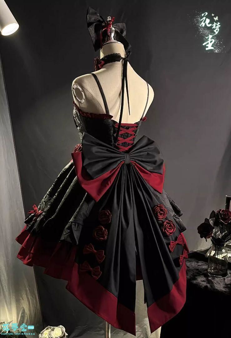 25年 ♥ドレス コスプレ 洋装ロリータセット 仮装 オリジナル ロリータ ワンピース JSK 撮影会 舞台 イベント 原野空間-185