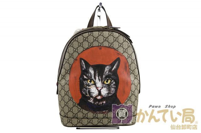GUCCI【グッチ】 ミスティックキャット GGスプリーム 495621