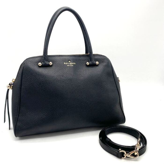 Kate Spade ケイト スペード ロゴ 2way レザー ハンド ショルダー バッグ eY0944A
