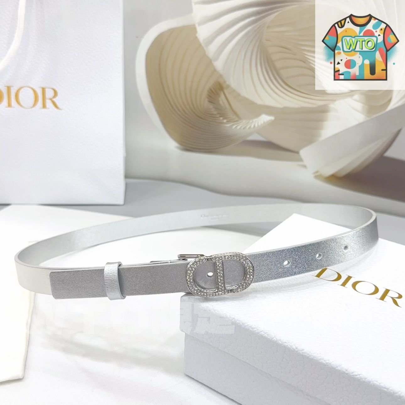 Dior ディオール エレガント ファッションベルト04-1 - メルカリ