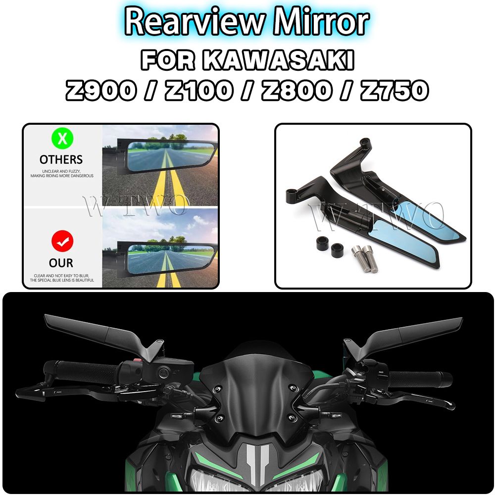 バイク バックミラー 用 カワサキ Z900 Z1000 Z800 Z750 Z650 Z300