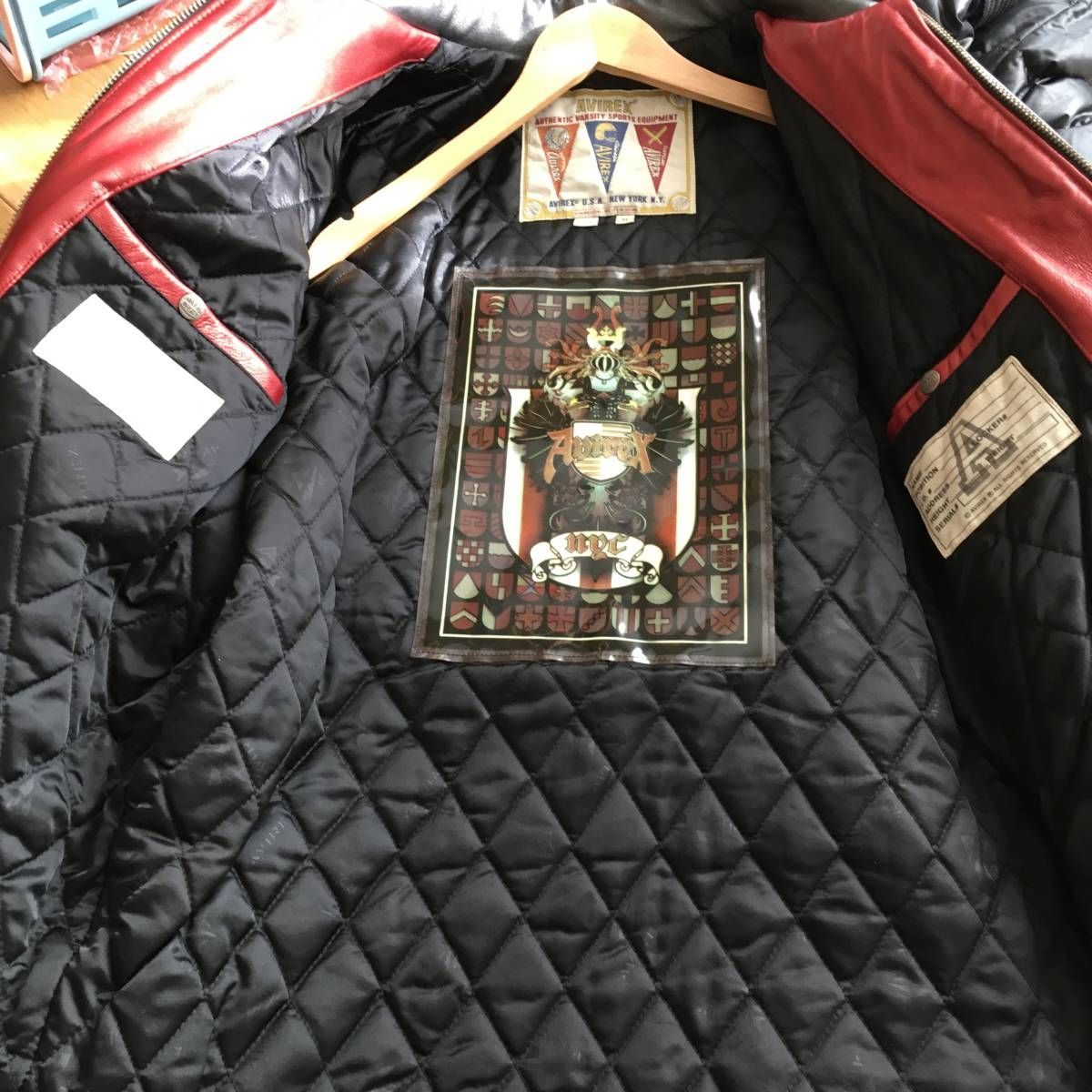 美品 アヴィレックス レザージャケット 美品AVIREX レザージャケットM