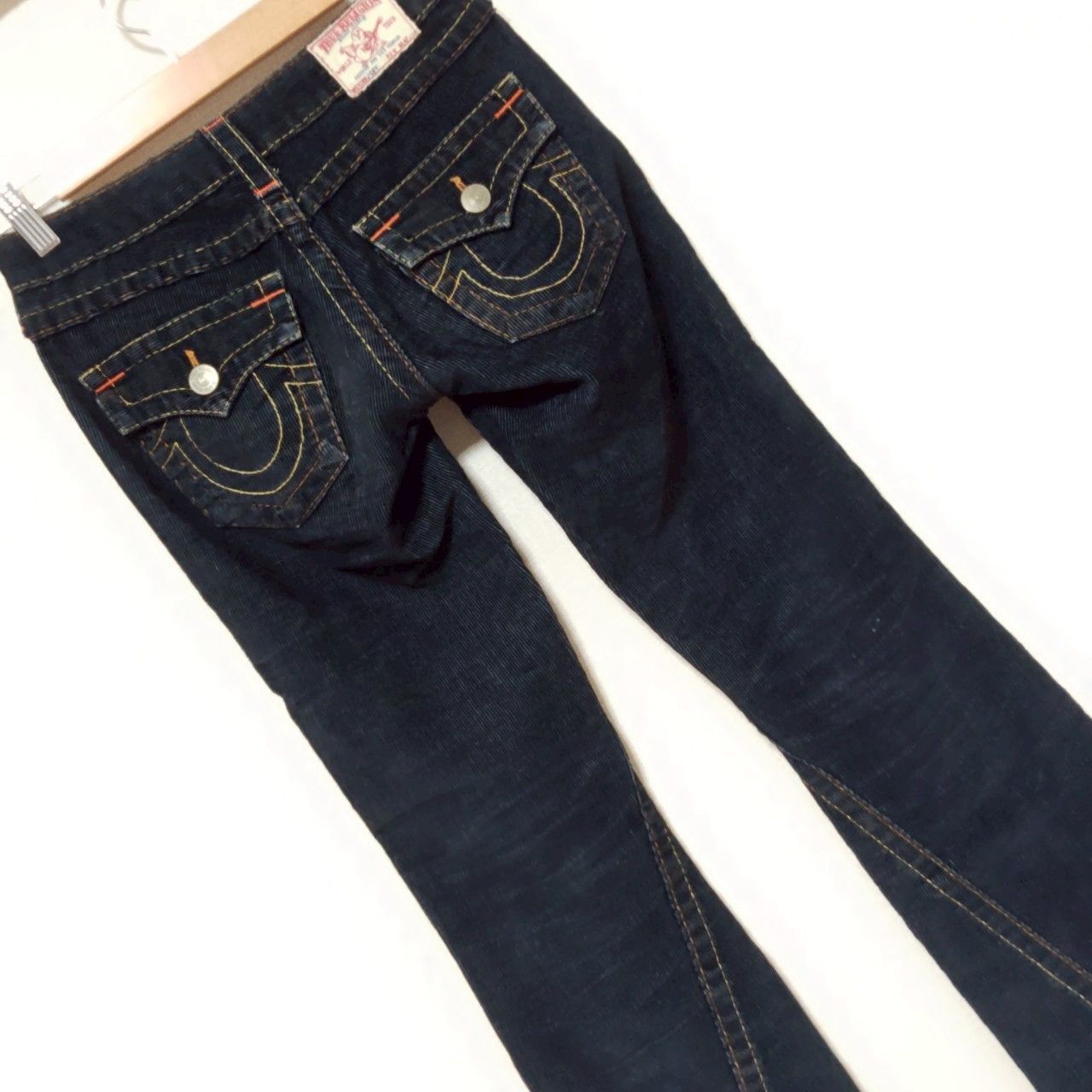 True Religion コーデュロイパンツ ブーツカット (24) タグ付 人気のブーツカット◎【TRUE RELIGION】トゥルーレリジョン