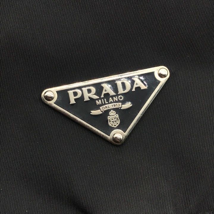 良品 PRADA プラダ 三角ロゴ ナイロン テスート メッセンジャー