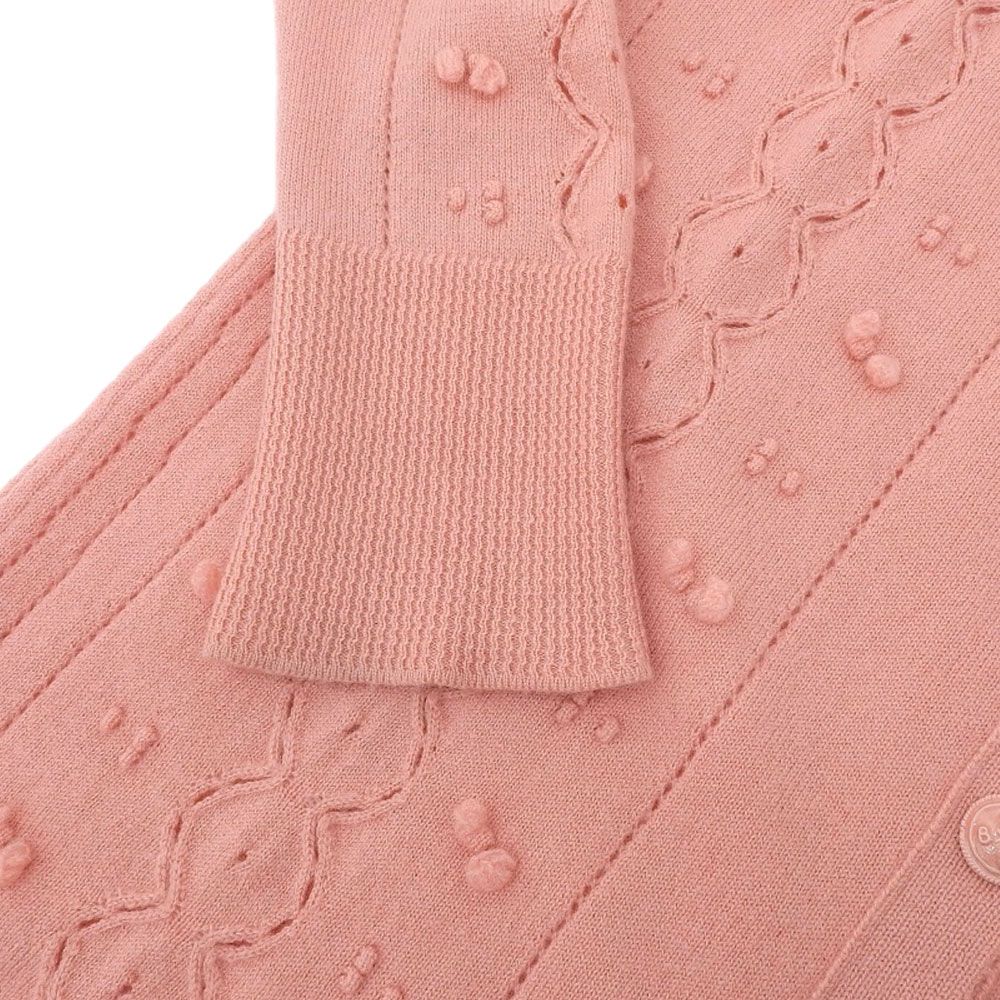Bally - 美品 BARRIE バリー カシミヤ100% ニットカーディガン XS ピンク レディース 古着 中古 USED 美品 BARRIE バリー カシミヤ100% ニットカーディガン XS ピンク