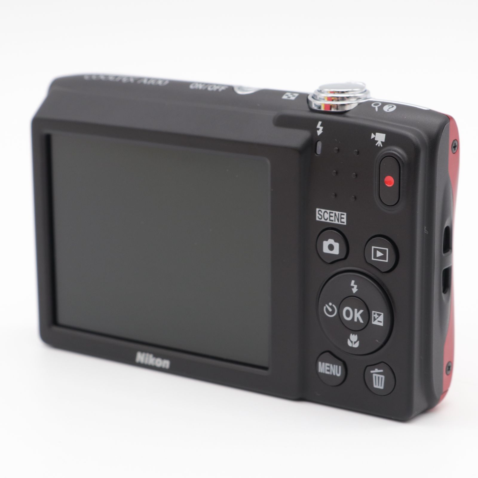 新品級】Nikon デジタルカメラ COOLPIX A100 光学5倍 2005万画素 レッド A100RD #956 - メルカリ