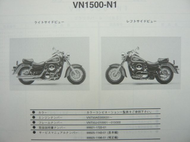 Kawasaki】VN1500-N1パーツカタログ | venezianoautogroupsrl.it