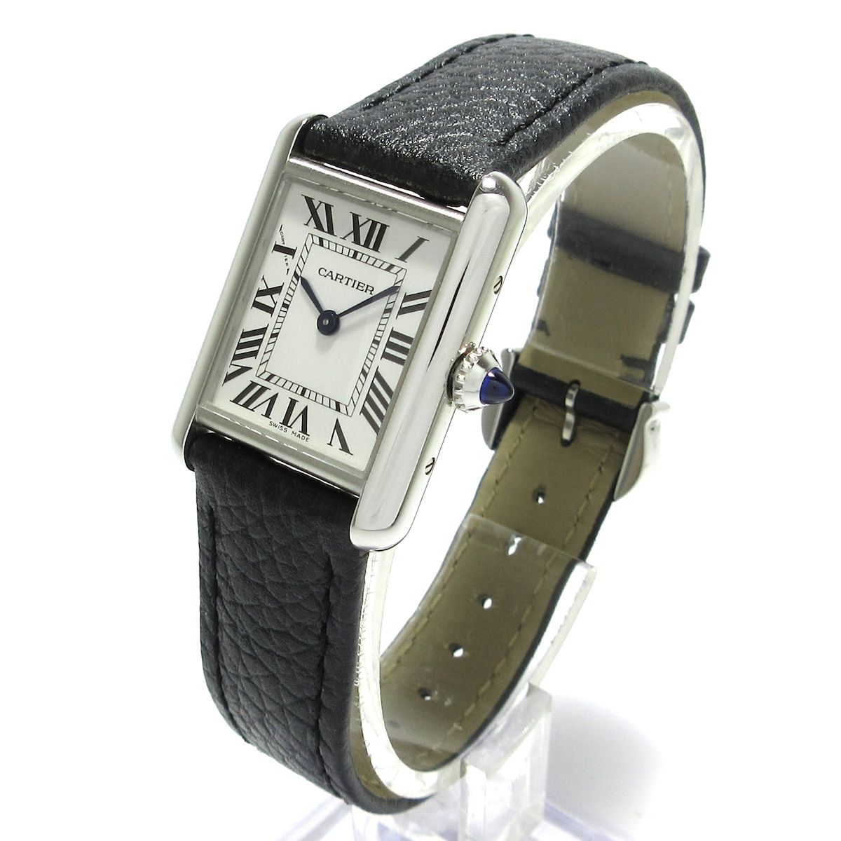 Cartier(カルティエ) 腕時計 マストタンクSM WSTA0042 レディース SS/革ベルト 白