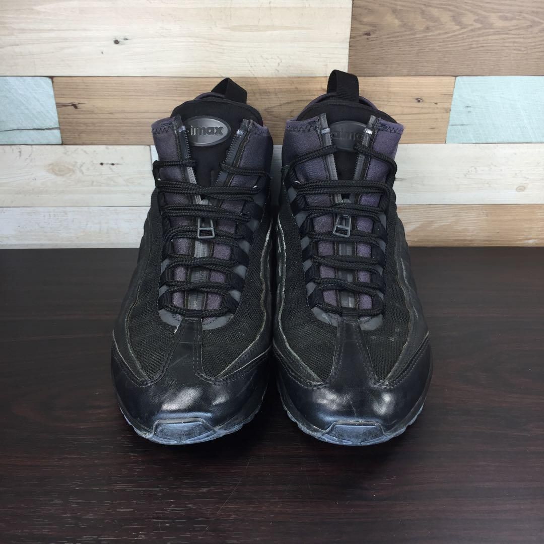 NIKE AIR MAX 95 SNEAKERBOOT ナイキ エアマックス 95 スニーカーブーツ ブラック 27cm U08654  806809-001 - メルカリ