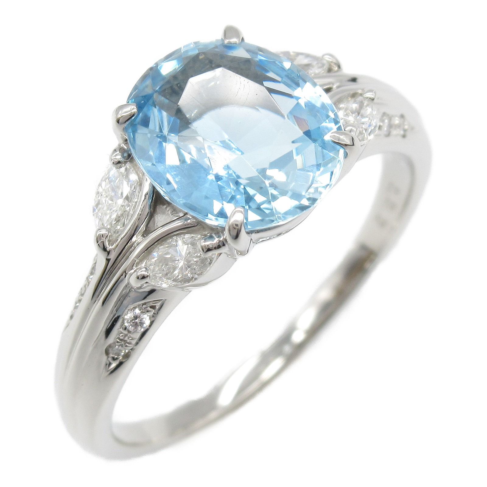 アクアマリン リング Pt900 プラチナ ダイヤ ダイヤモンド リング 指輪 楽天市場】アクアマリン 2.055ct リング 12号 PT900 プラチナ