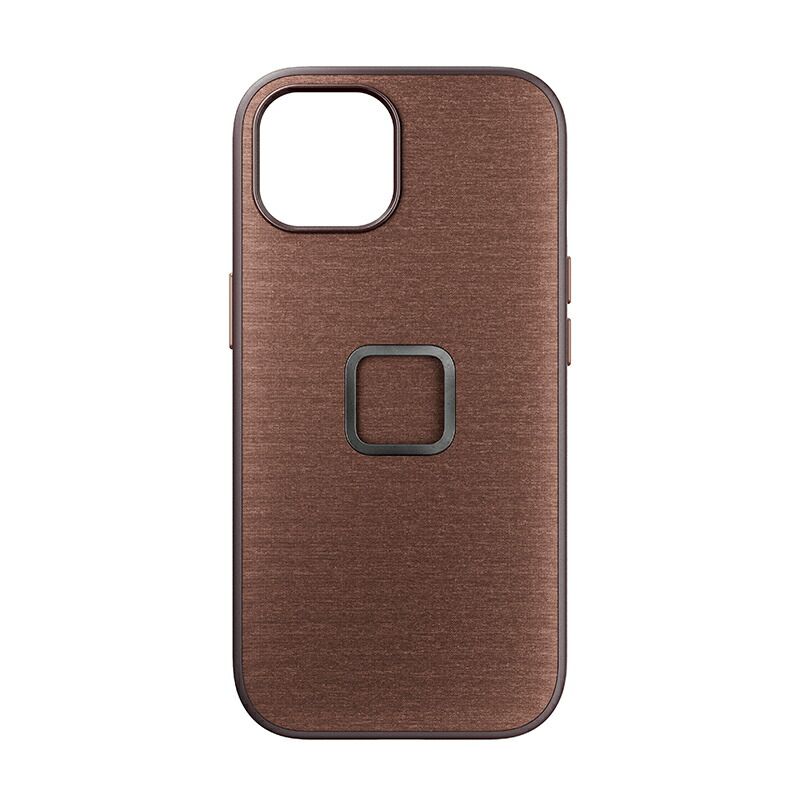 【ネコポス便配送】ピークデザイン(peak design) エブリデイ ケース iPhone 15 レッドウッド　M-MC-BH-RD-1