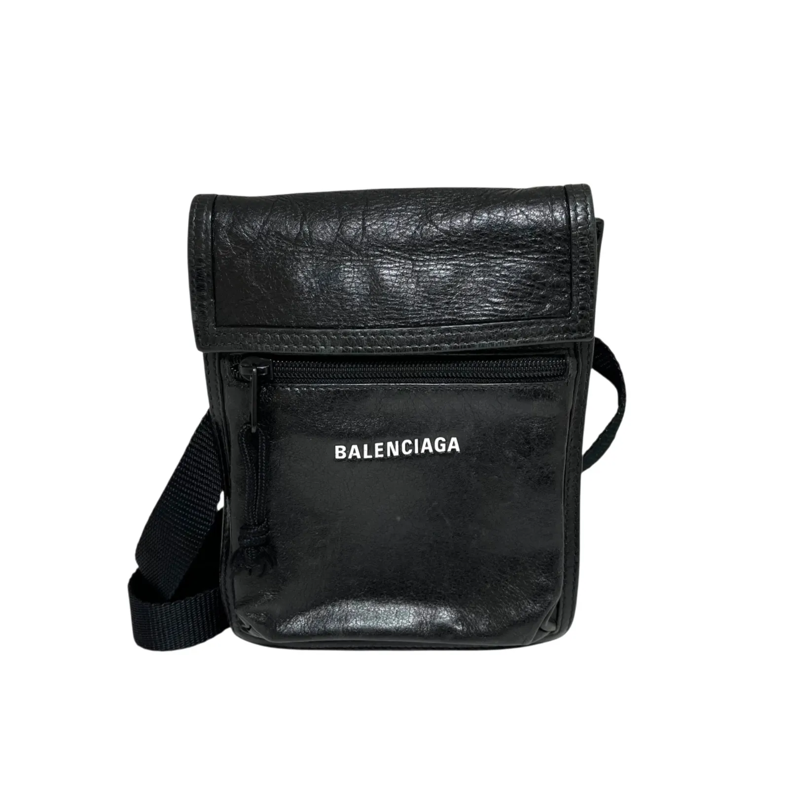 BALENCIAGA 1324 サコッシュ コンパクトショルダーバッグ ブラック BALENCIAGA 1324 サコッシュ コンパクトショルダーバッグ ブラック
