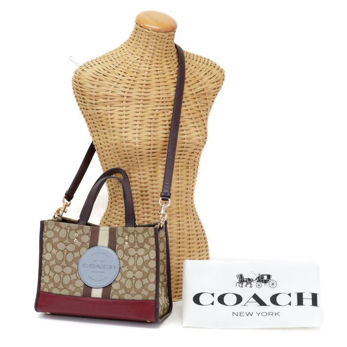コーチ COACH デンプシー キャリーオール シグネチャー ジャカード 