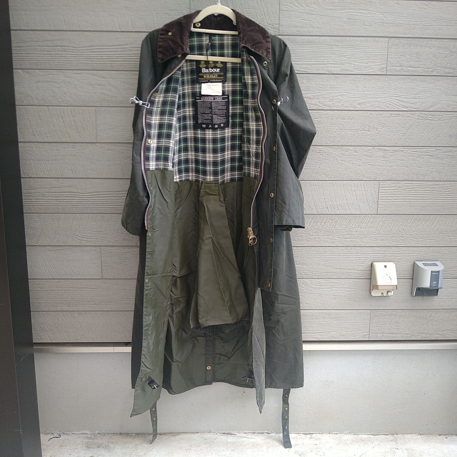 ☆1988年製☆レアモデル☆ Barbour Burghley バブアー バーレー ロング