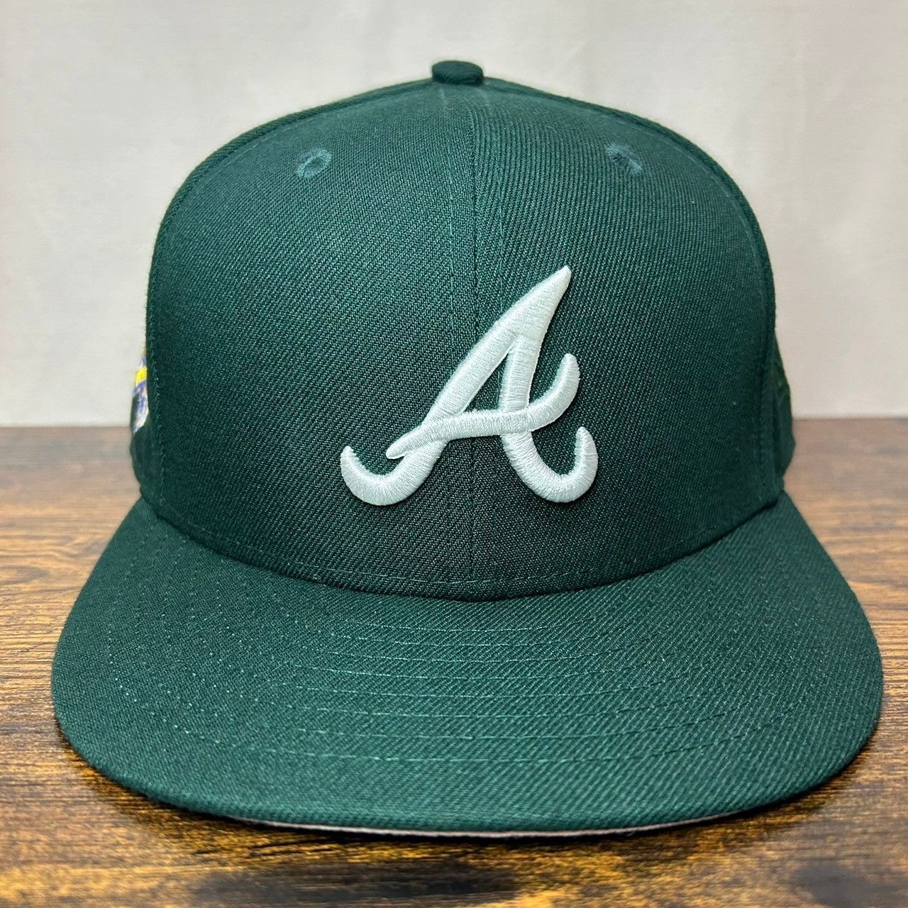 NEW ERA 59FIFTY アトランタ ブレーブス アメリカ製【希少】 C87 ニューエラ 59fifty アトランタ ブレーブス MLB 美品1710