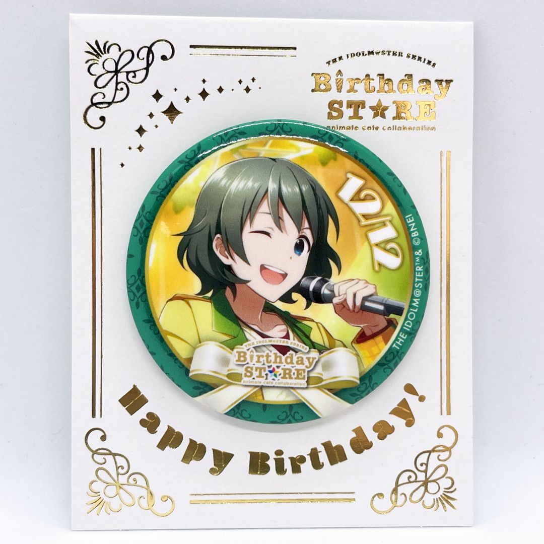 卯月巻緒】アイドルマスター トレーディングBirthd@y缶バッジ THE IDOLM@STER SERIES Birthday STORE  バースデー カフェ - メルカリ