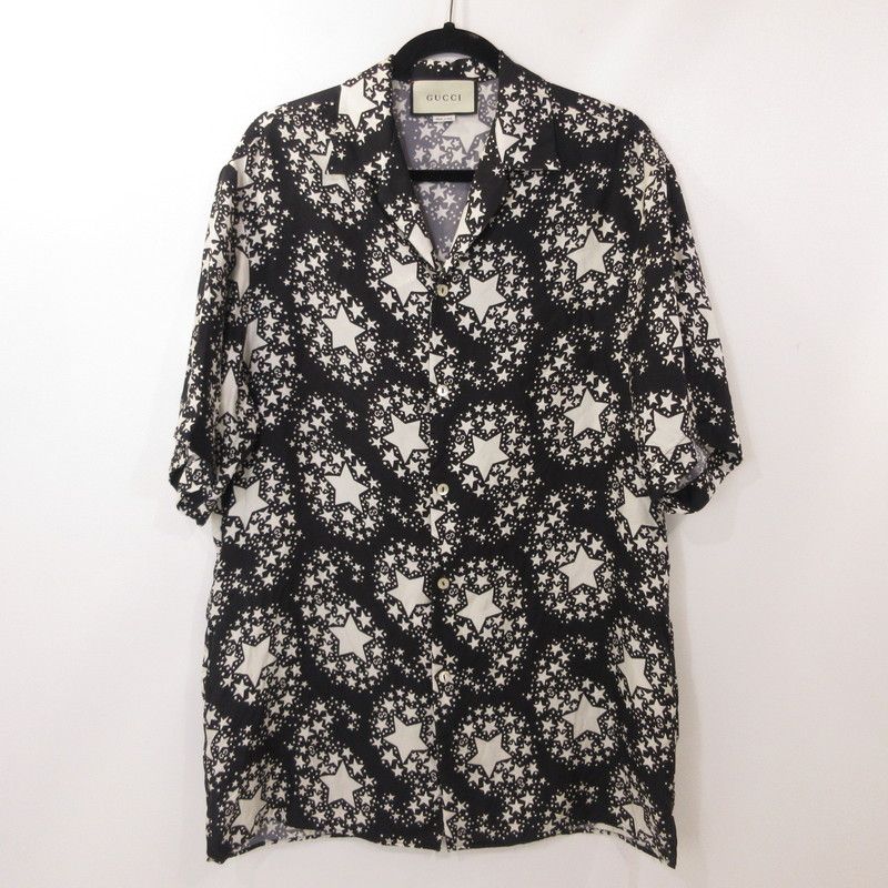 姫路東店】 中古 GUCCI | グッチ 半袖シャツ スタープリント