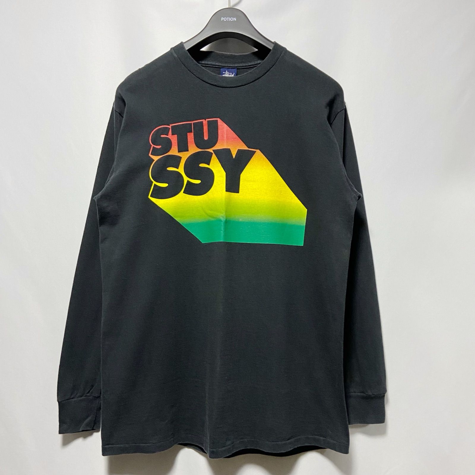 レアデザイン】Stussy オールドステューシー グラフィックロゴTシャツ