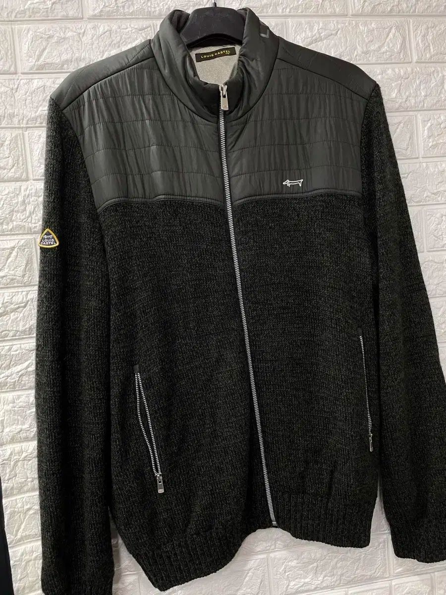 LOUIS CASTEL ルイカステル 防風 ニット ジップアップ 110
